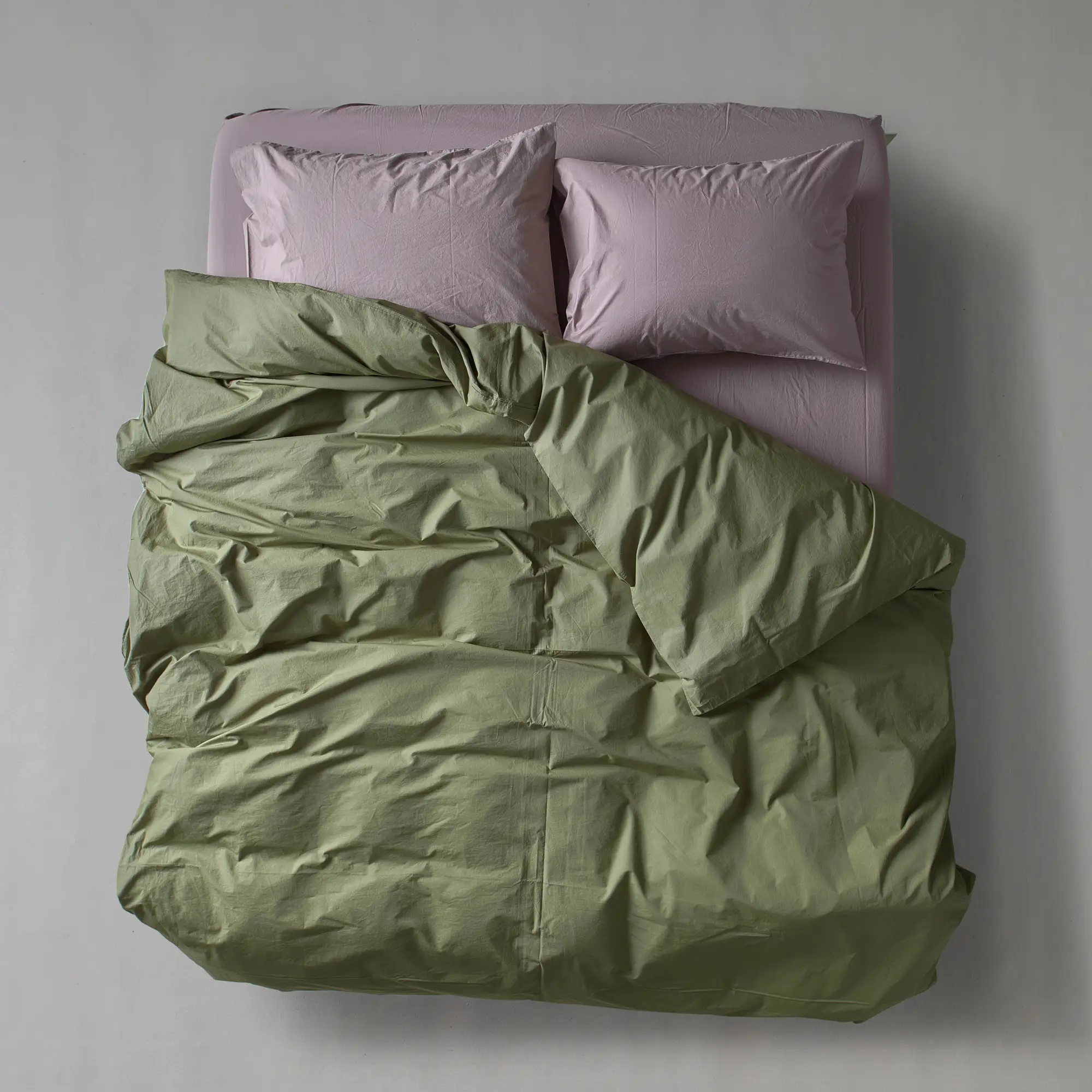 Percale Duvet Cover - Forest
