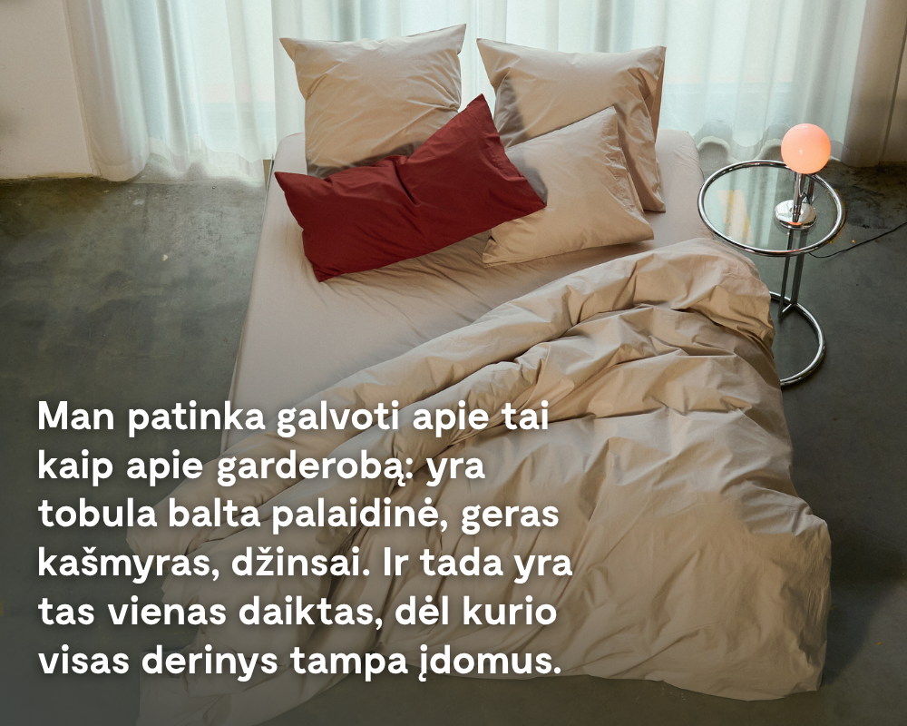 Naujos satino ir perkelio patalynės spalvos