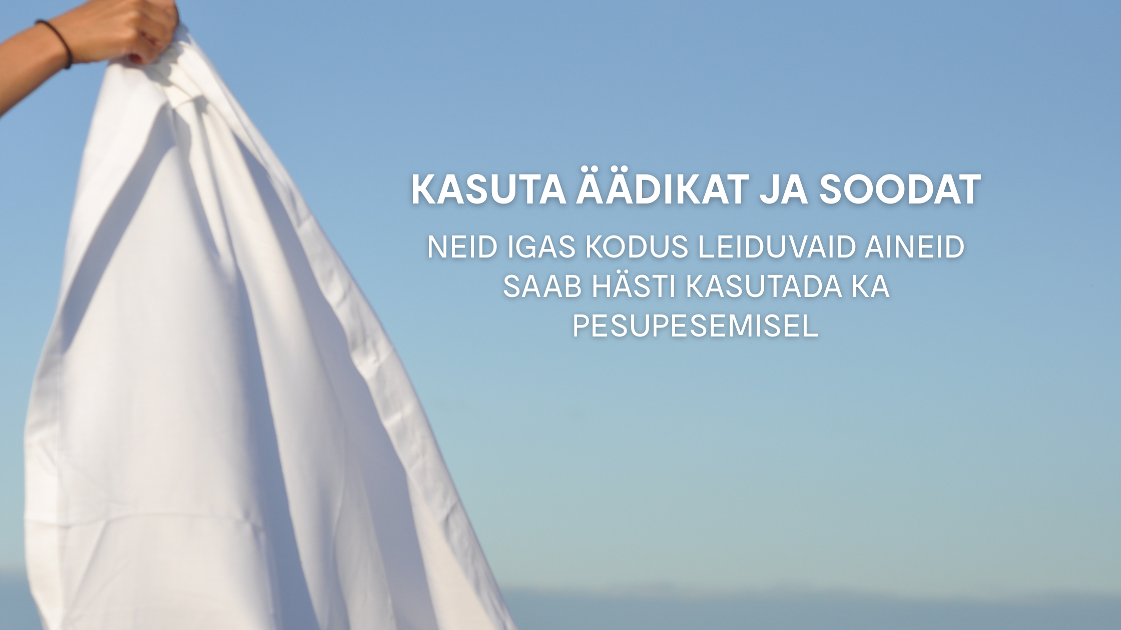 Kasuta äädikat ja soodat Kasuta äädikat ja soodat