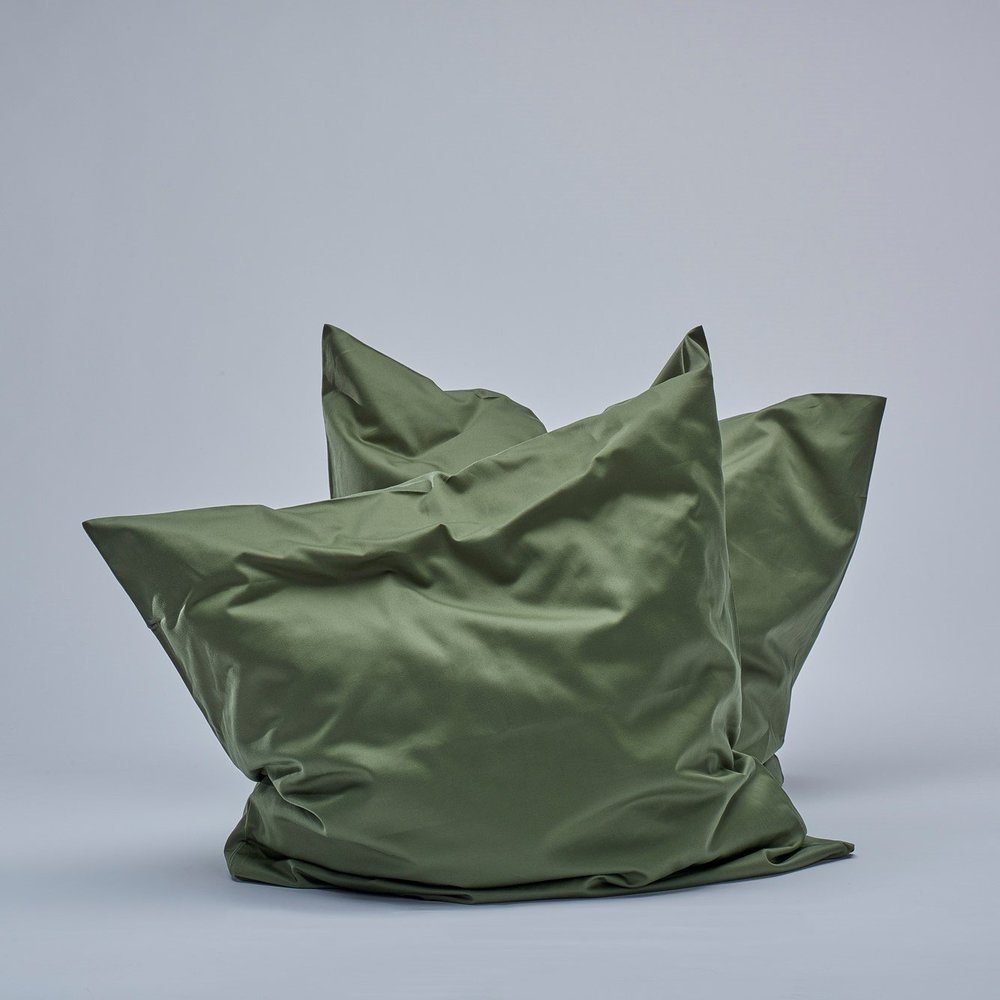 Nordic forest sateen pillowcases