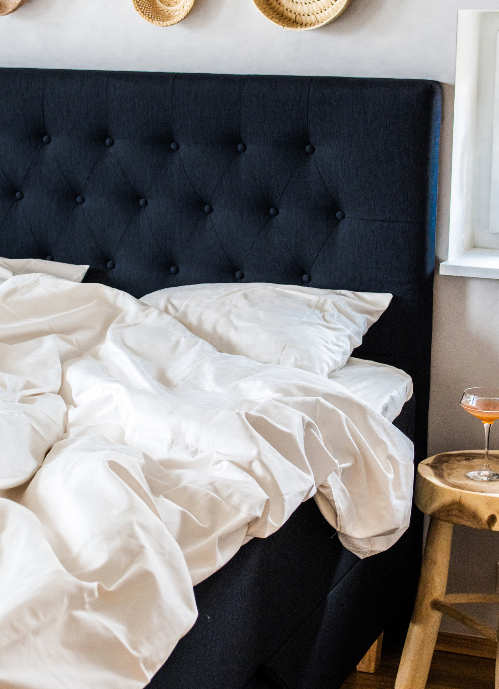 Sateen Bedroommood almond milk bedding