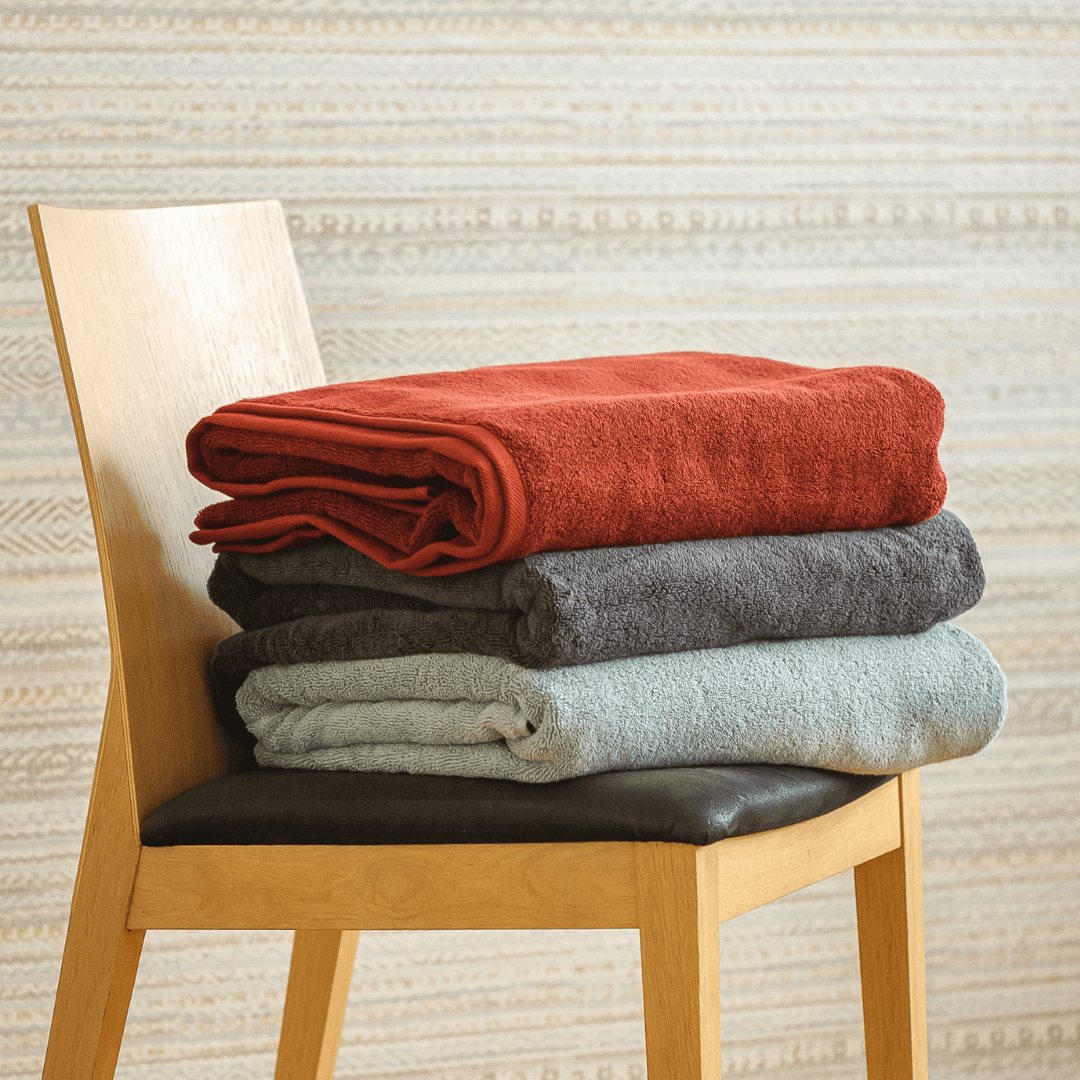 Super Plush Organic Cotton Towel - Terracotta