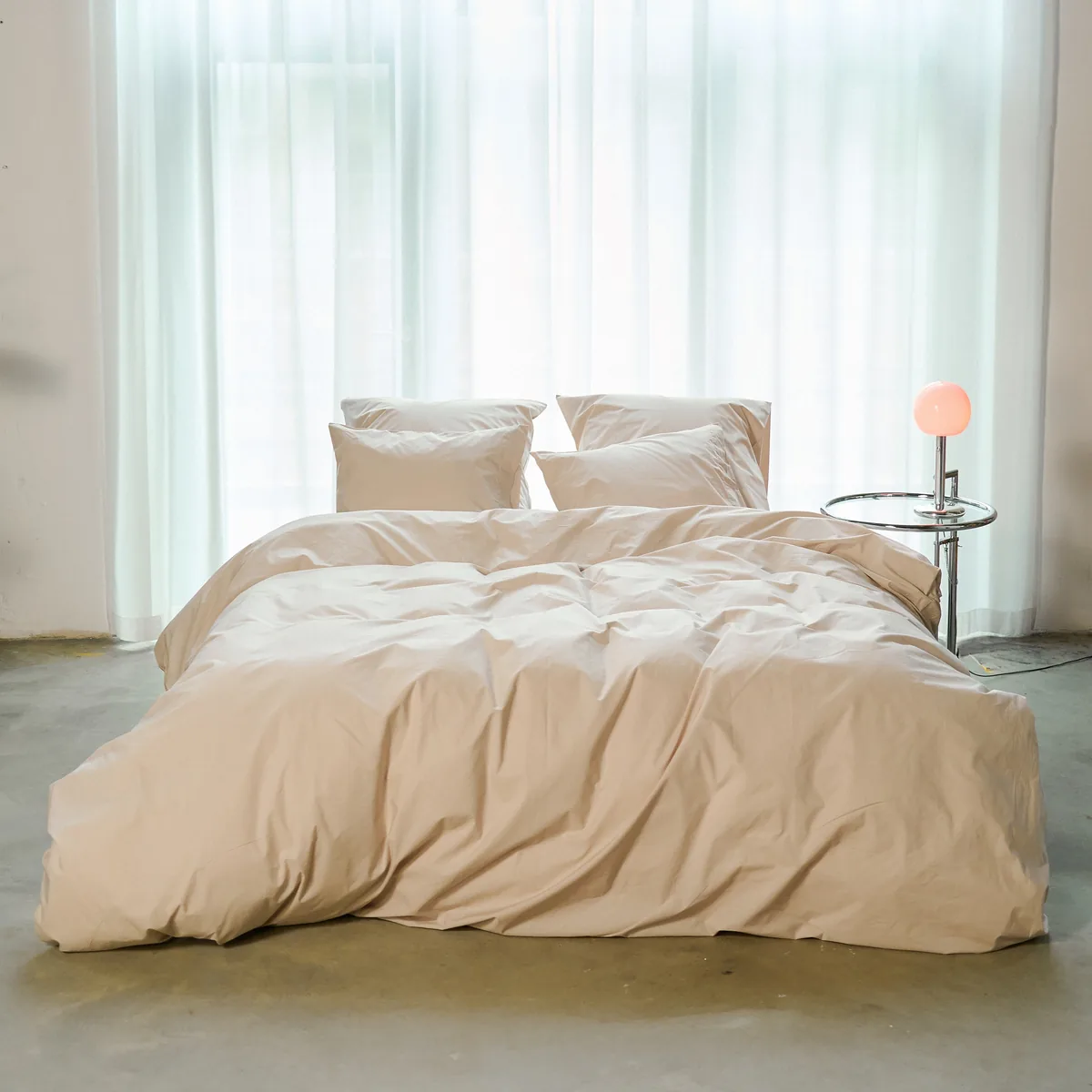 Percale Duvet Cover - NEW Cashmere