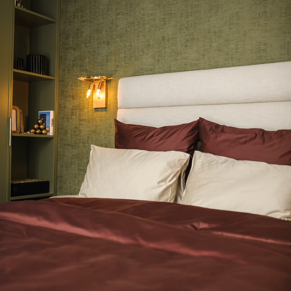 Sateen Duvet Cover - NEW Hazelnut