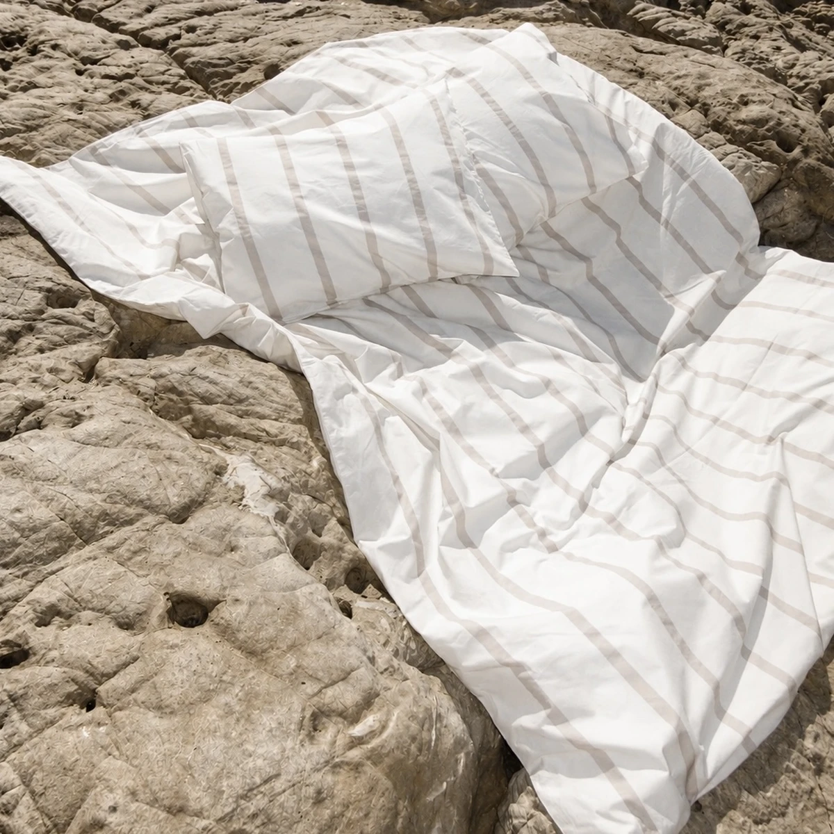 Ch Percale Pillow Case Bedroommood Cashmere Stripes