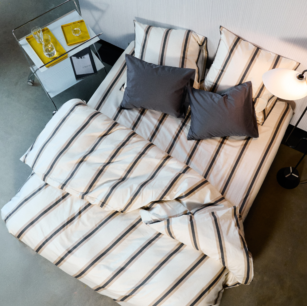 bedroommood cream stripes petrulaitis