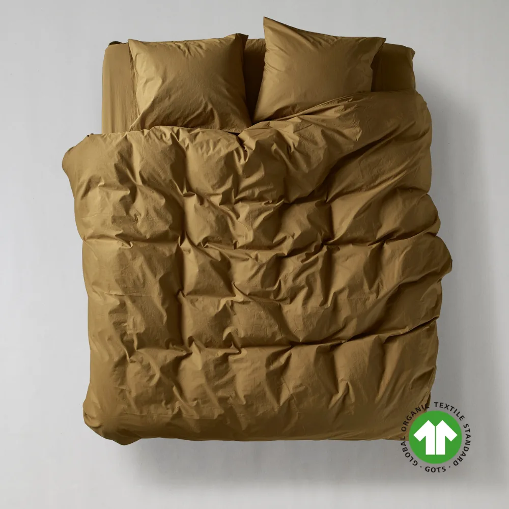 Bedroommood Percale Mustard