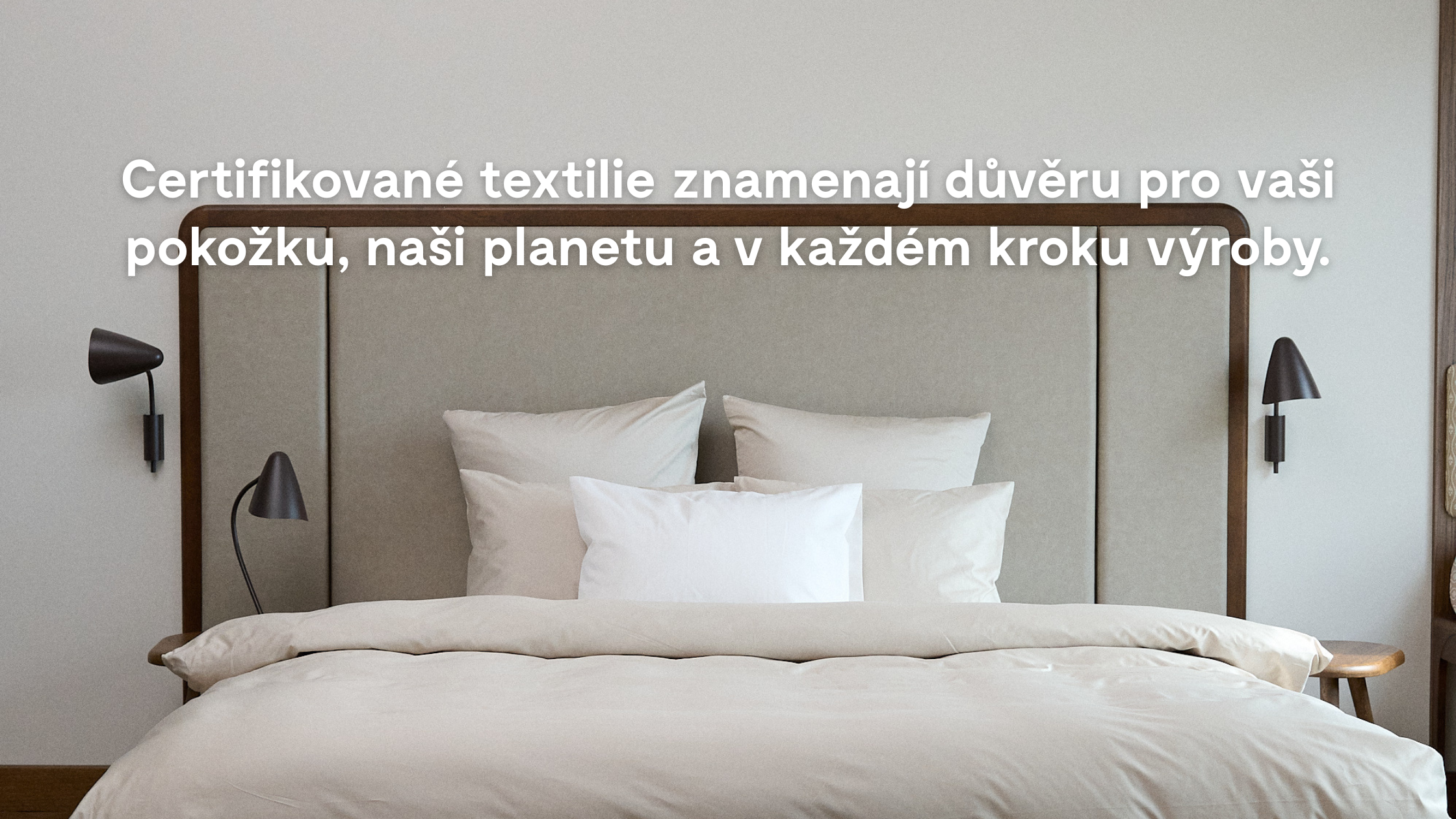 bedroommood sertifikatas užtikrina kokybę ir saugumą