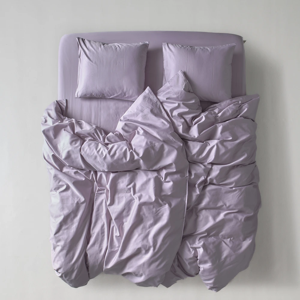 Sateen Duvet Cover - Lilac