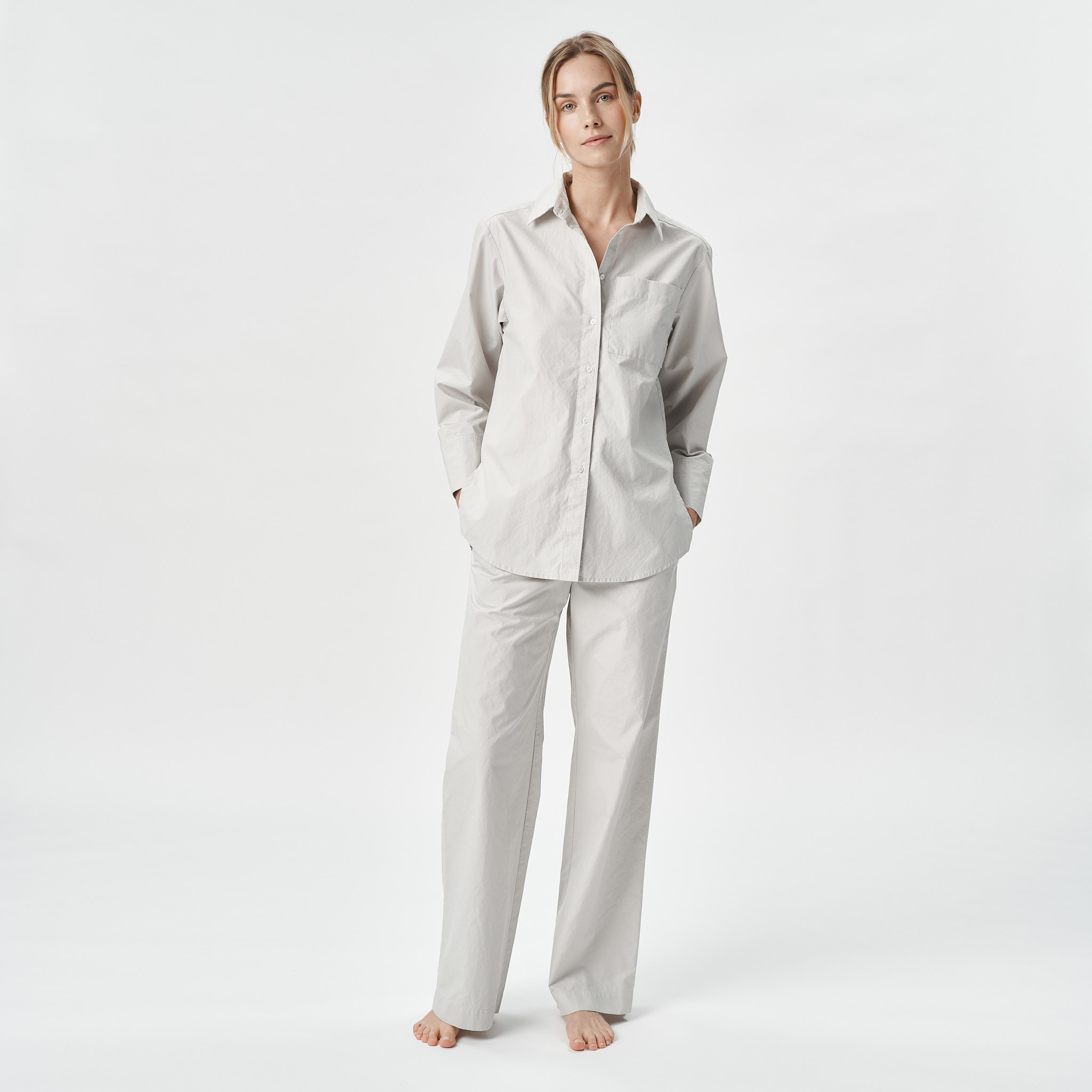 Pidžaama komplekt särgi, lühikeste ja pikkade pükstega