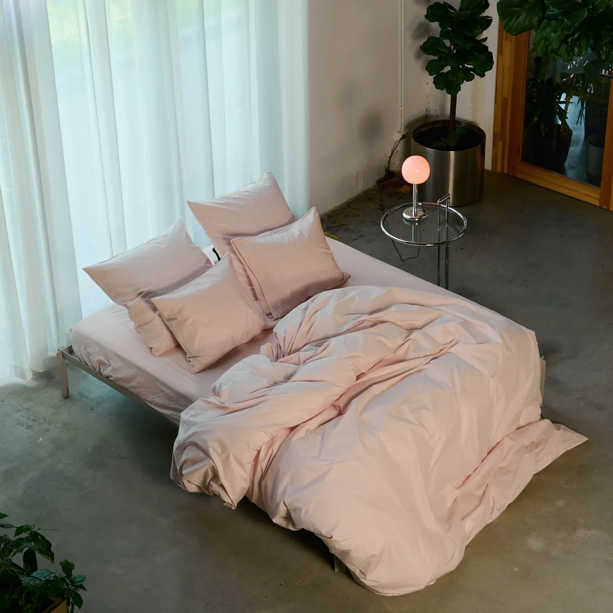 Percale Duvet Cover - Sakura