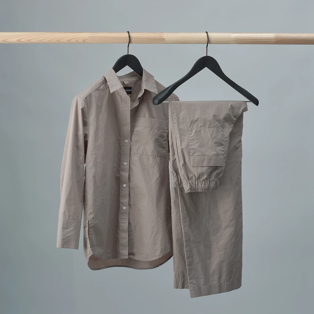 Bedroommood pyjama set with pants dark grey