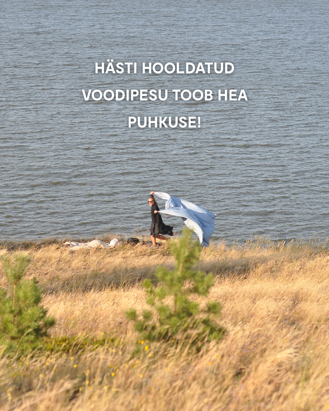 Hästi hooldatud voodipesu toob hea puhkuse! Hästi hooldatud voodipesu toob hea puhkuse!