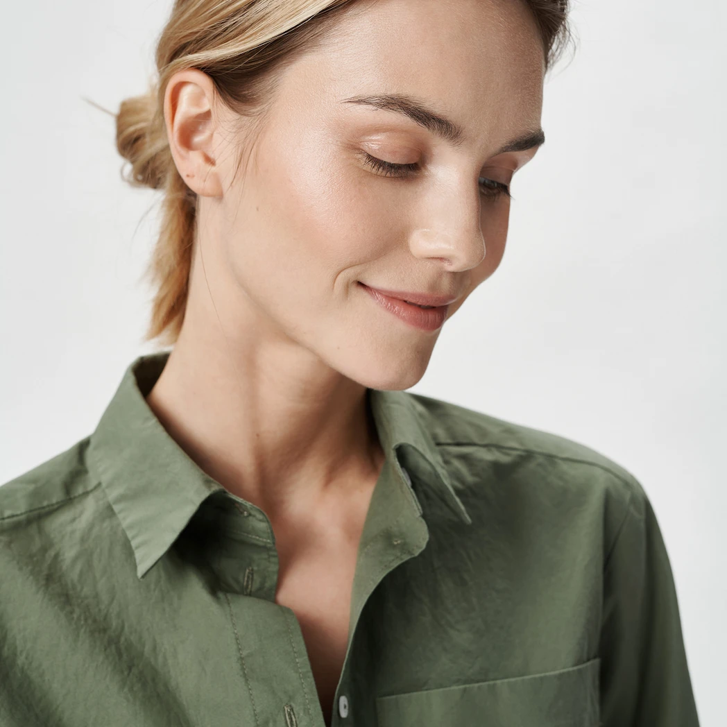 Bedroommood Julija Steponaviciute pyjama forest collar shirt