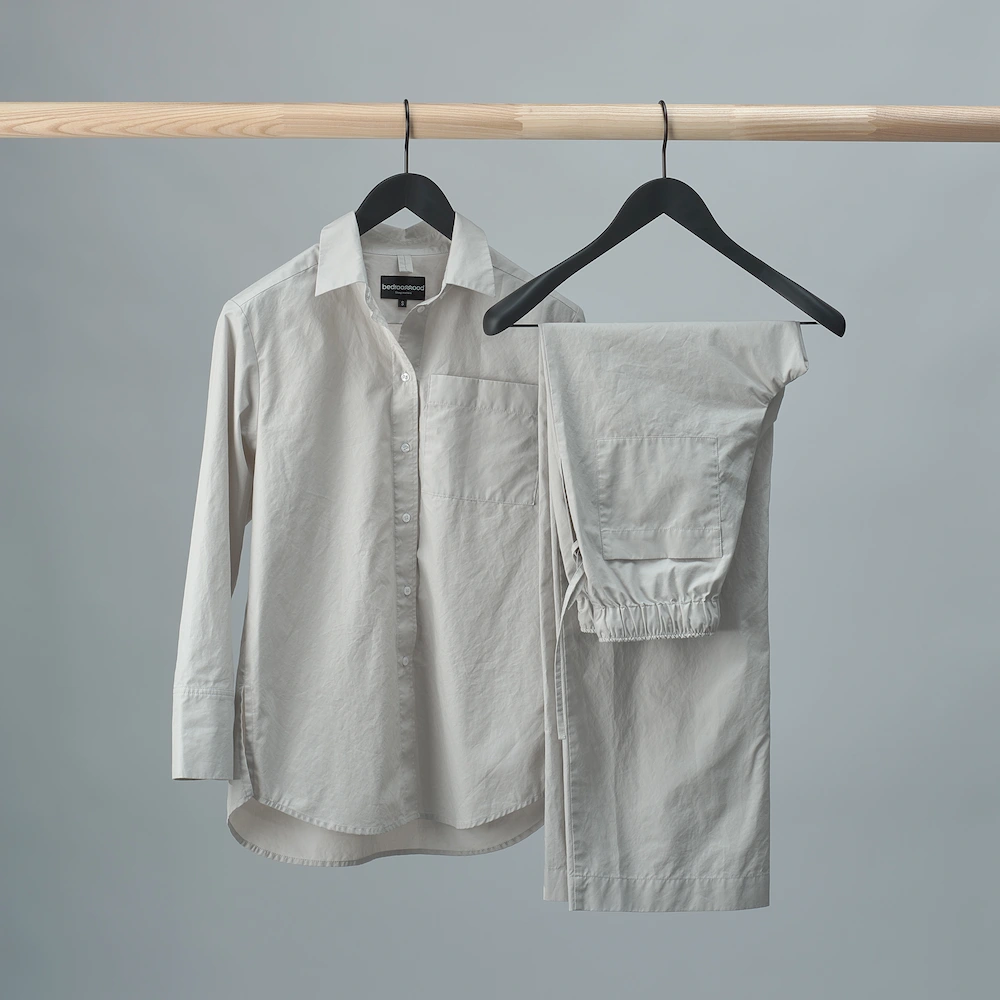 Bedroommood pyjama set with pants stone