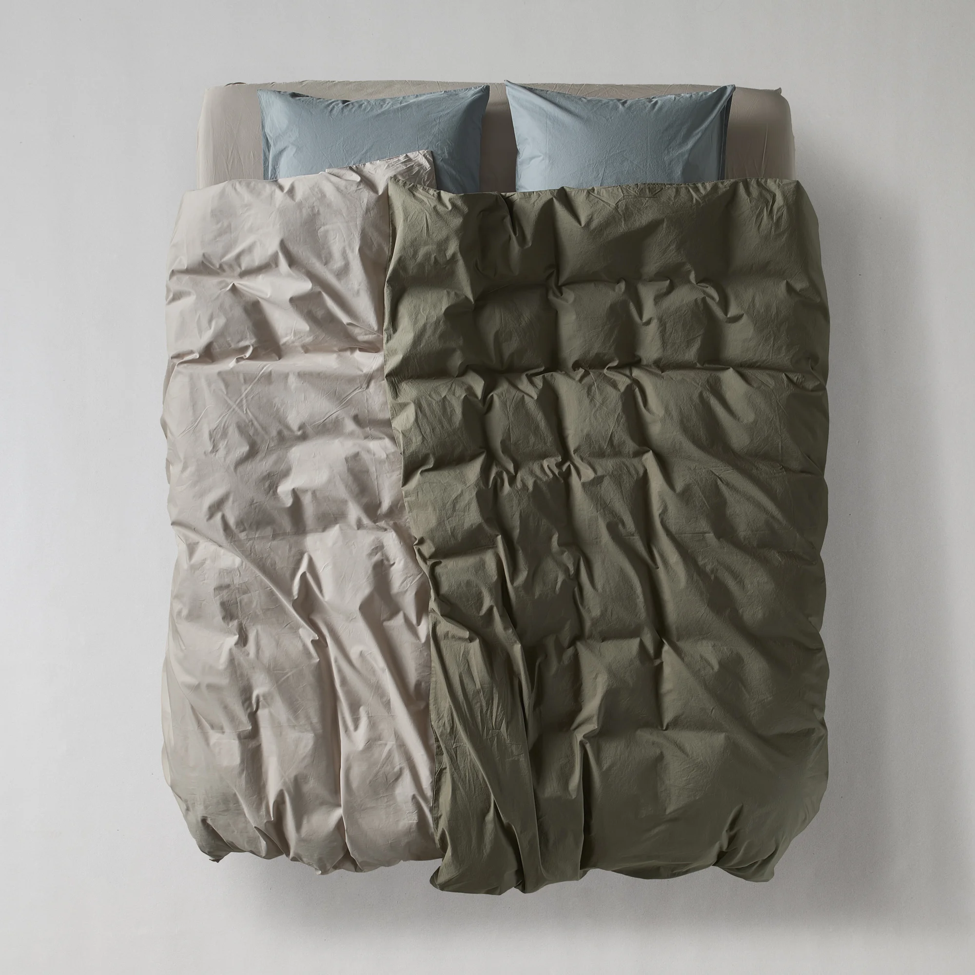 Bedroommood Percale Clay Olive Sage