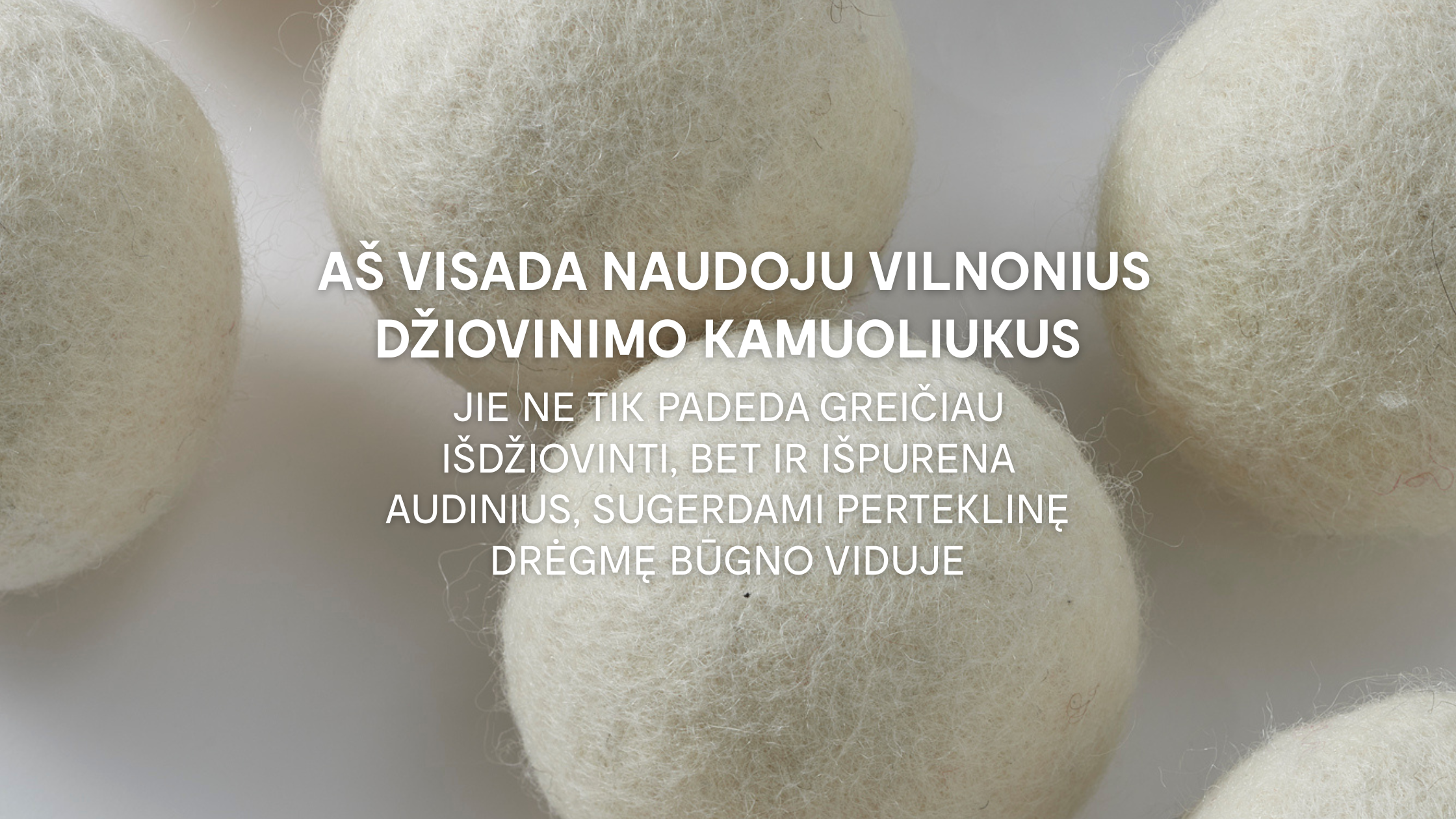 vilnos kamuoliukai