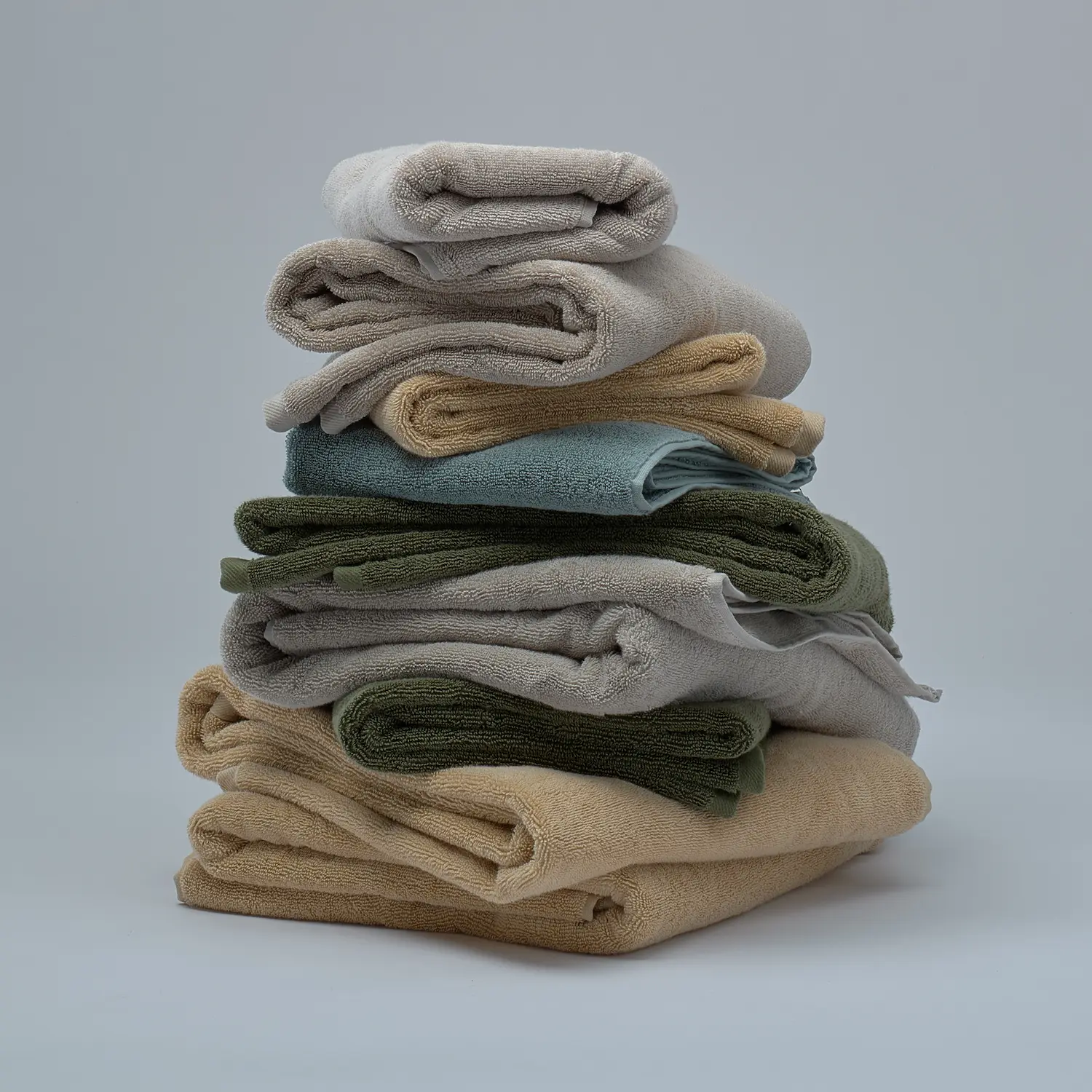 Storas organiškos medvilnės rankšluostis - Taupe