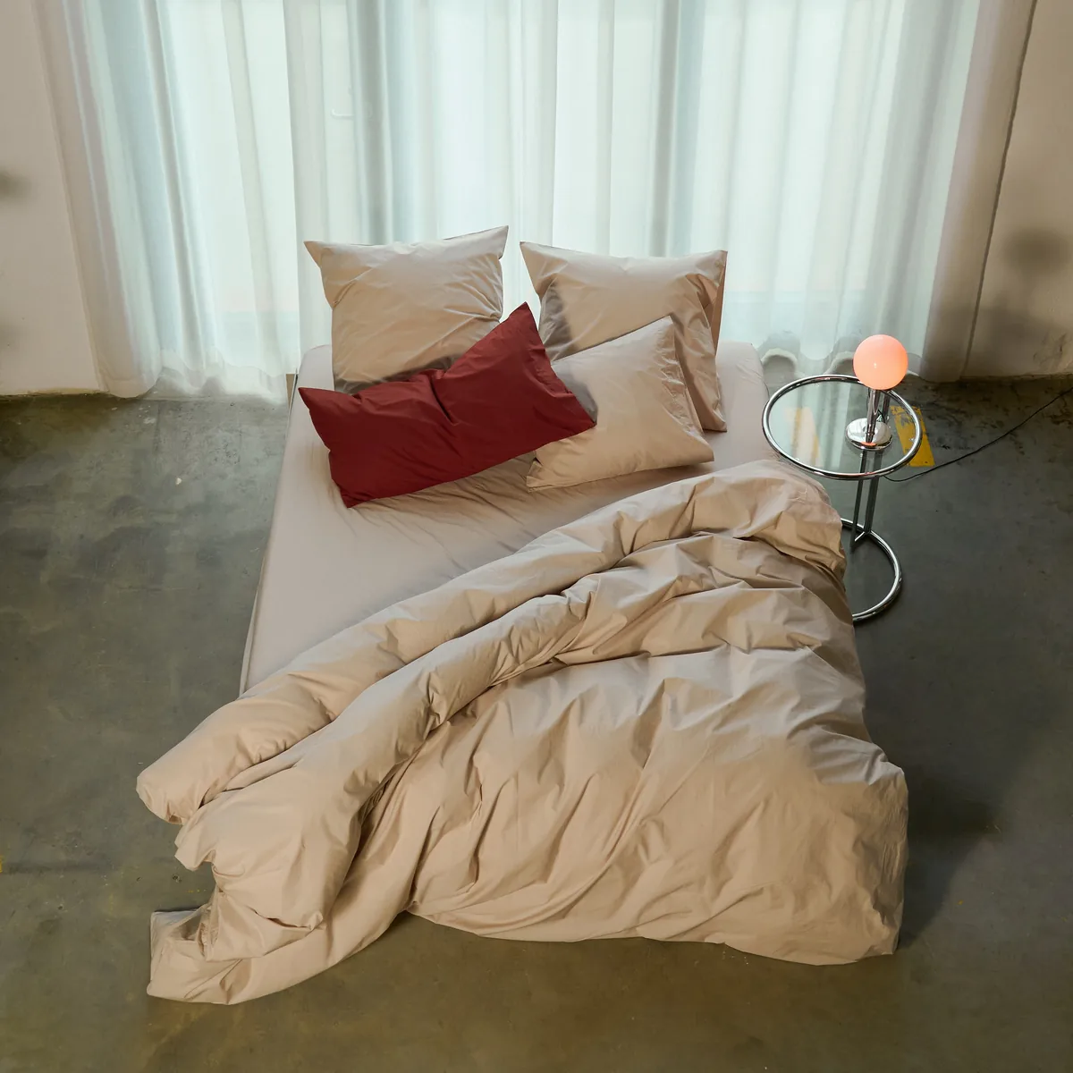 Percale Duvet Cover - NEW Cashmere