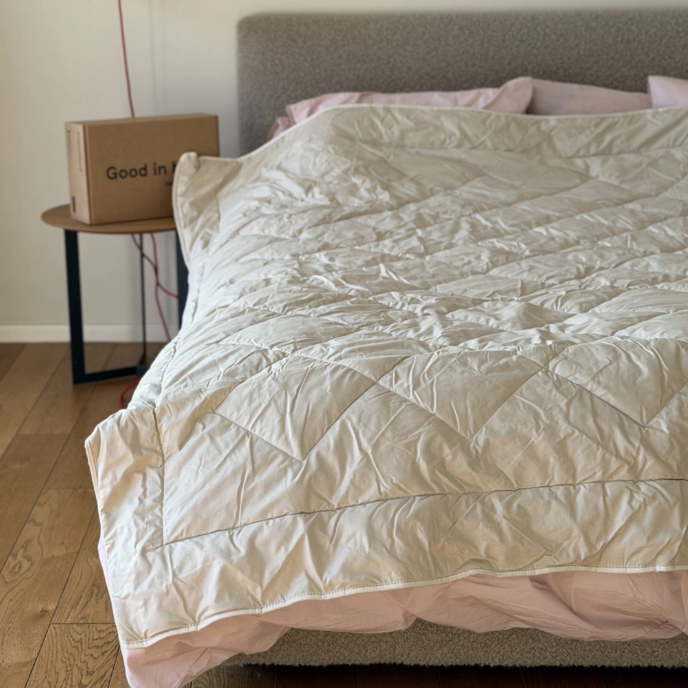 Kaamlivillast kõikide hooaegade tekk, 100% kaamlivill