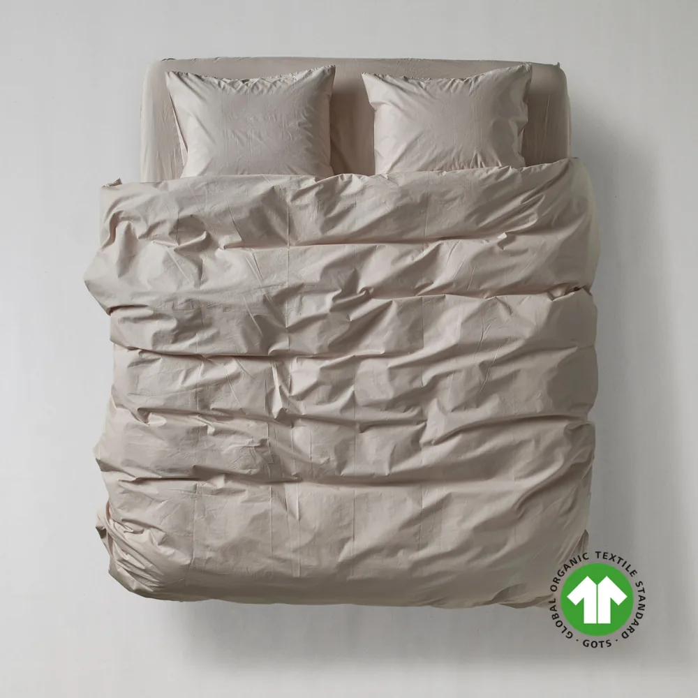 Bedroommood Percale Bedding Cashmere Plain