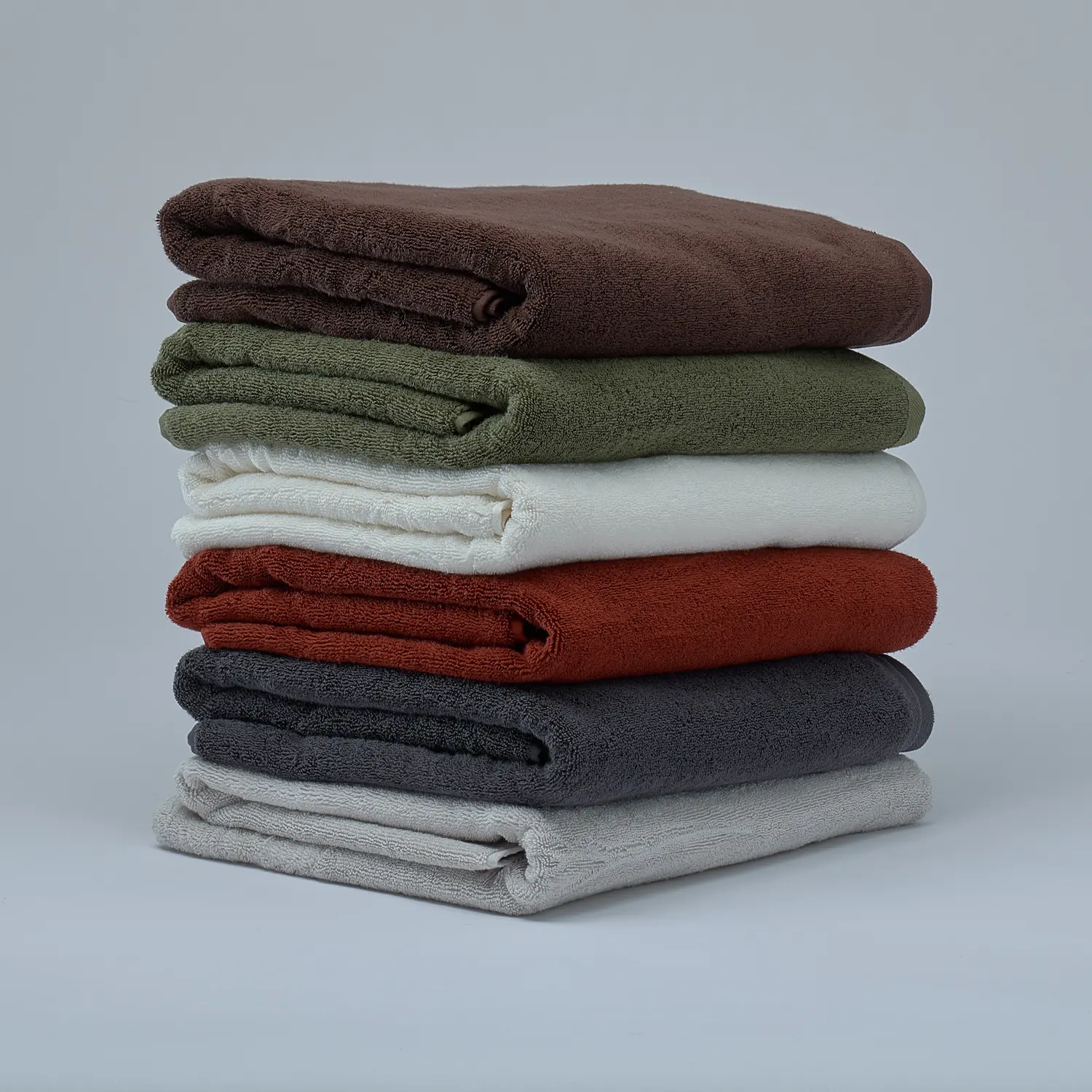 Storas organiškos medvilnės rankšluostis - Migdolų pieno