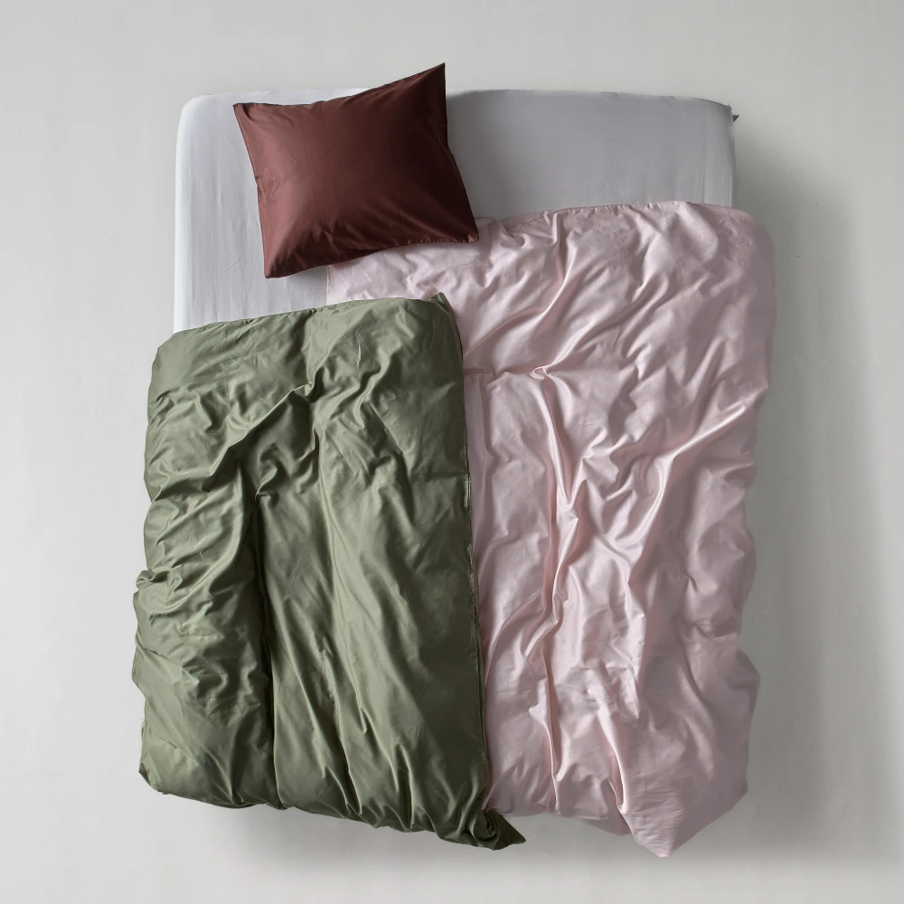 Sateen Pillowcase - Hazelnut